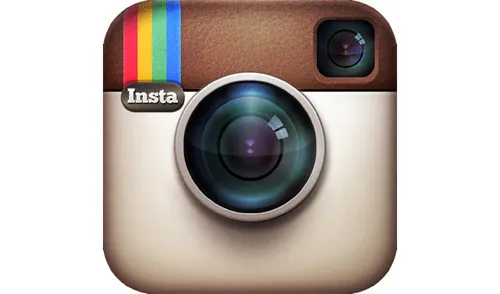 Instagram logo.