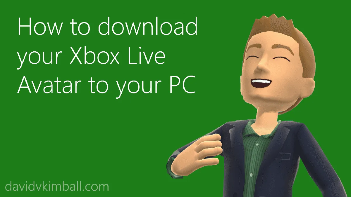 Xbox Live Avatar in large resolution.