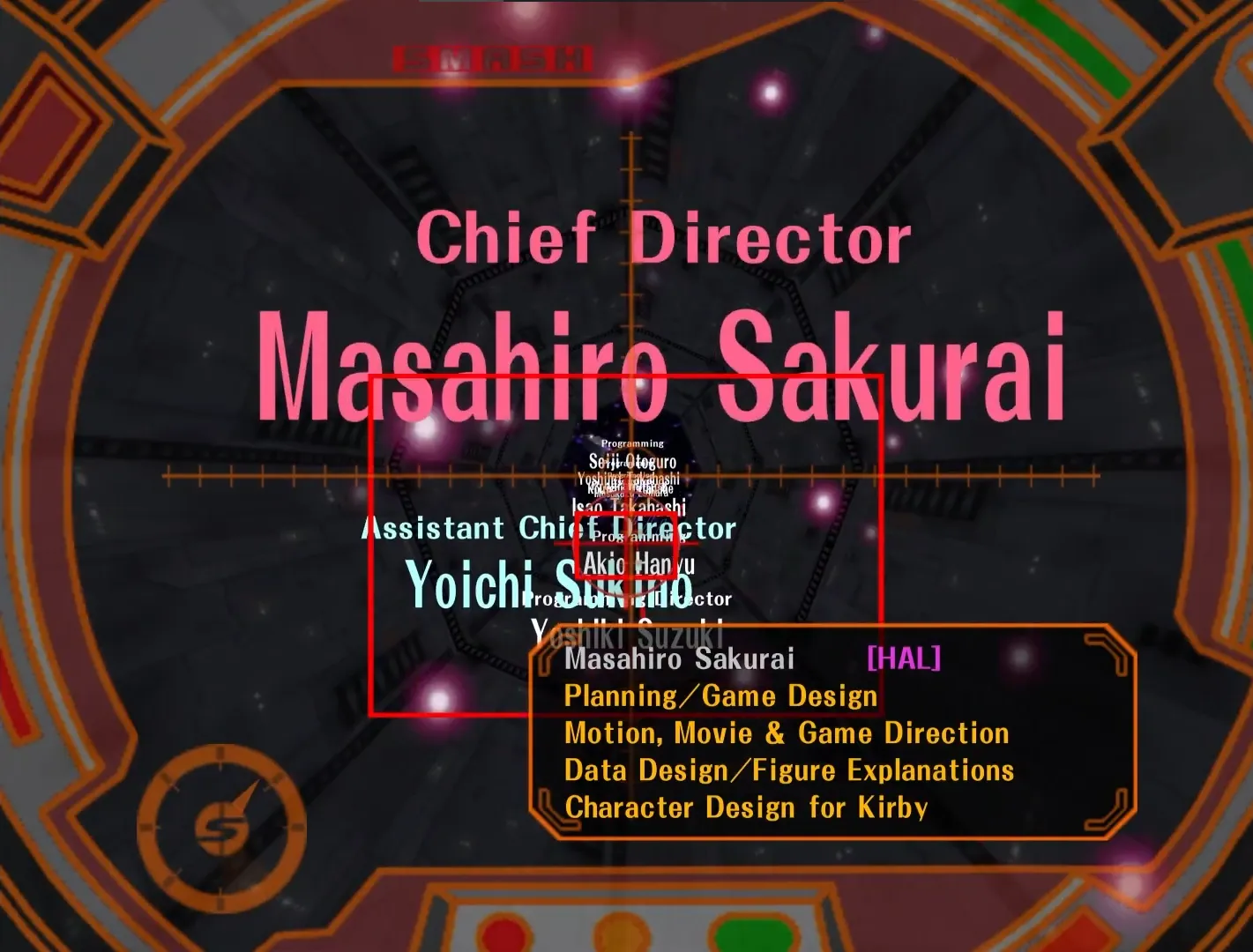 Credits game in Super Smash Bros. Melee.