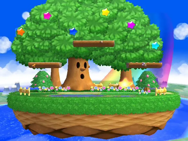 Dream Land HD stage in Project M.