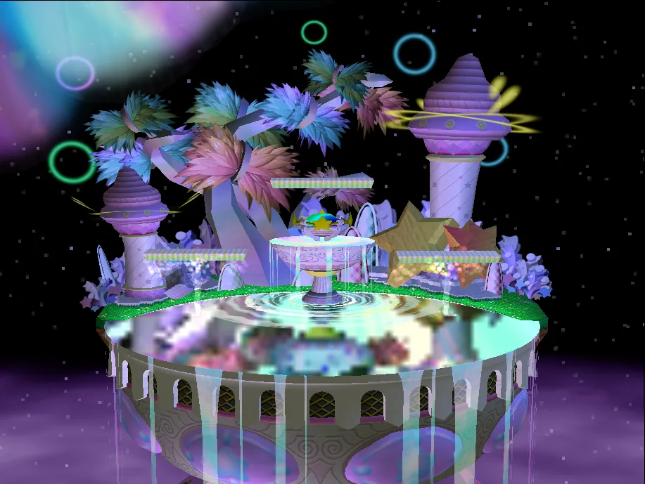 Fountain of Dreams in Project M.