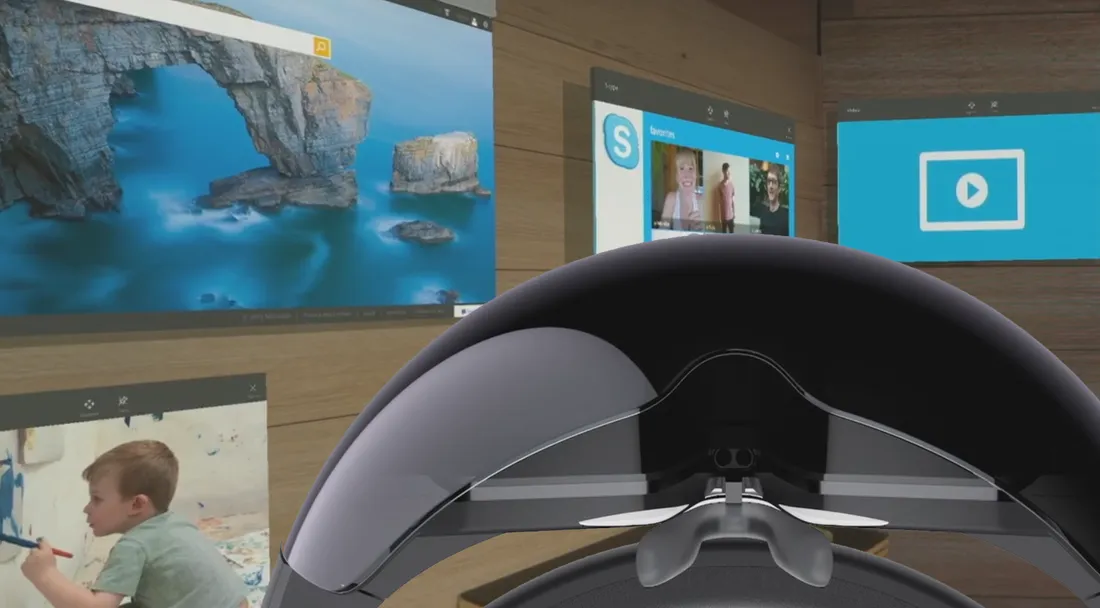 Microsoft Hololens.