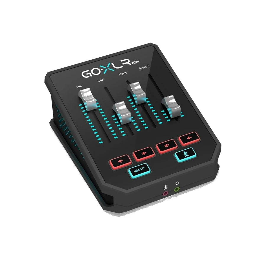 TC Helicon GoXLR Mini audio mixer