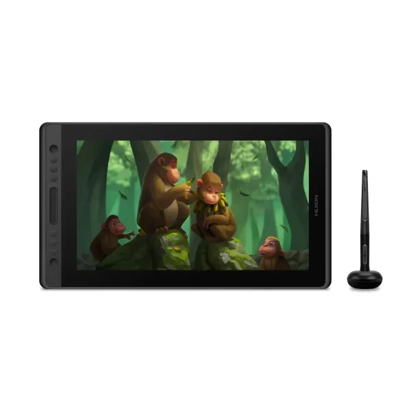 HUION KAMVAS Pro 16 pen display with its stylus