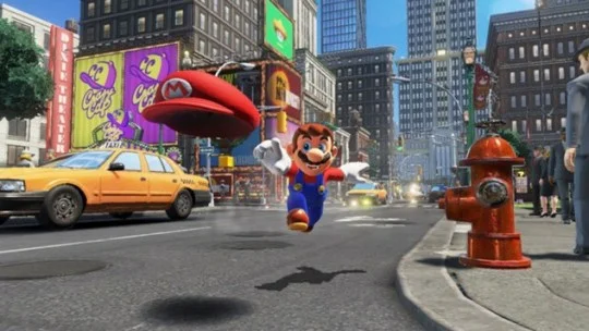 New Donk City from Super Mario Odyssey.