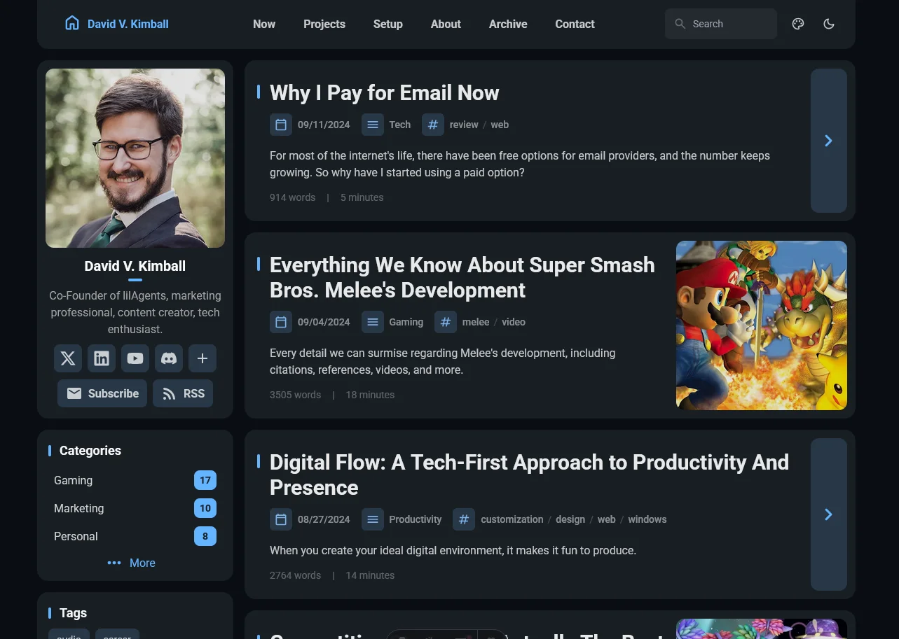 davidvkimball.com in 2024