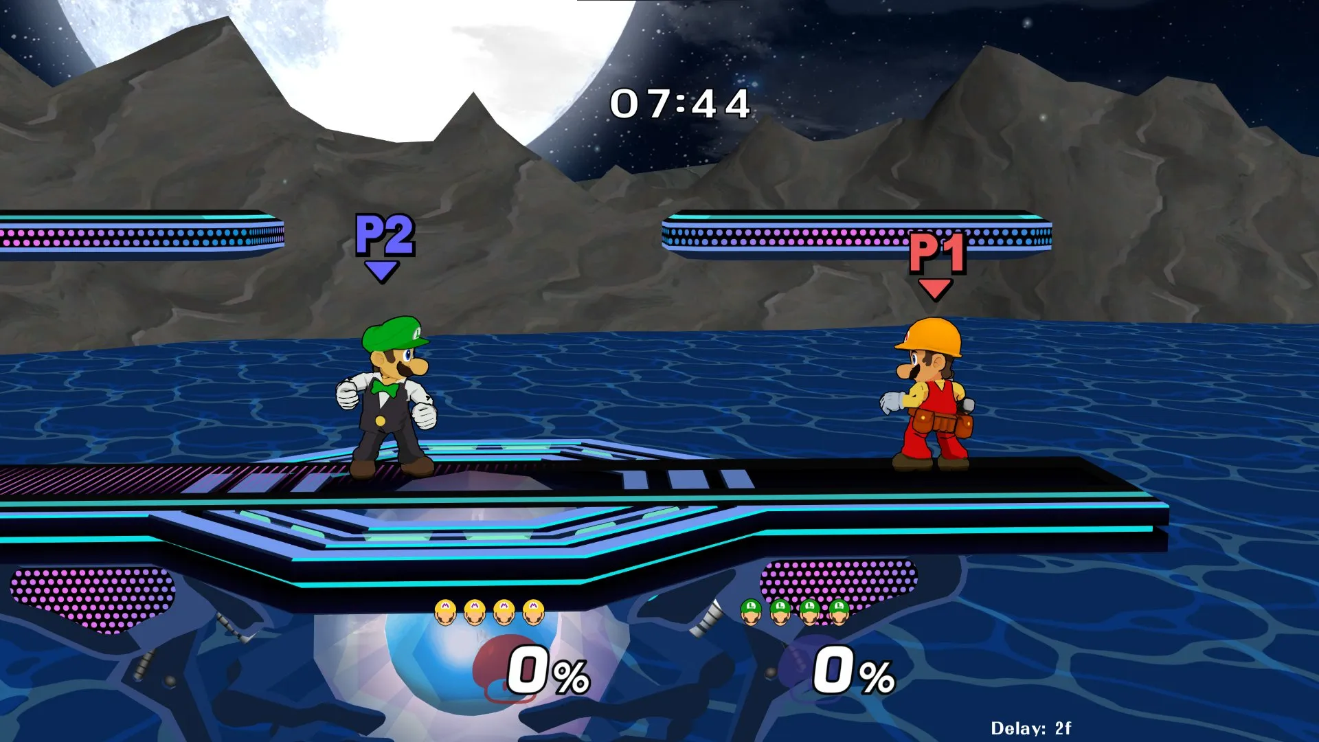 Screenshot of David's Custom Animelee Build.